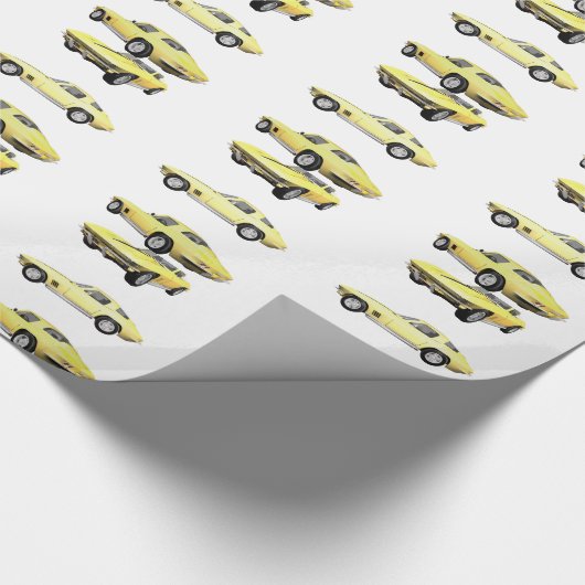 1967 Corvette: Cadeaupapier (Hoek)