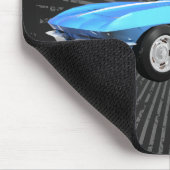 1967 Corvette Sportauto: Blauwe afwerking: Mousepa Muismat (Hoek)