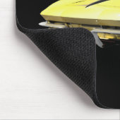 1967 Corvette Sportauto: Gele finish Muismat (Hoek)