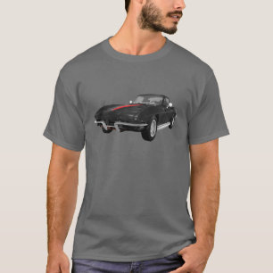 1967 Corvette Sportauto: Zwarte afwerking: T-shirt