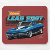 1967 Corvette Stingray-muispad Muismat (Voorkant)