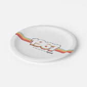 1967 De geboorte van legenden Papieren Bordje (Gekanteld)