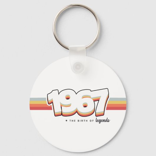 1967 De geboorte van legenden Sleutelhanger (Voorkant)