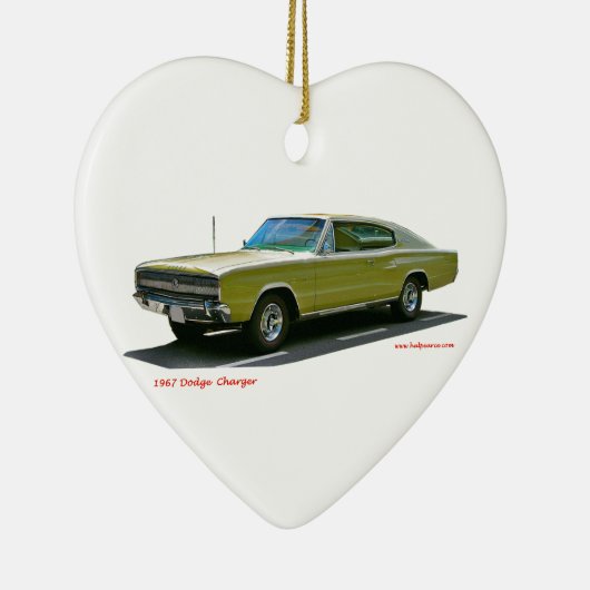 1967_Dodge_Charger Keramisch Ornament (Rechts)