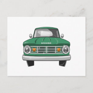 1967 Dodge Fargo Truck Briefkaart