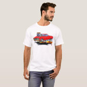 1967 El Camino Red Truck T-shirt (Voorkant volledig)