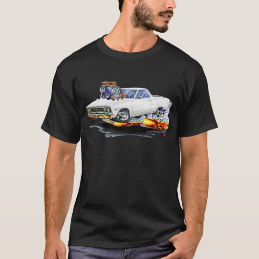 1967 El Camino White Truck T-shirt (Voorkant)