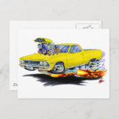 1967 El Camino Yellow Truck Briefkaart (Voorkant / Achterkant)