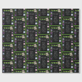 1967 Geboortejaar Trivia Cadeaupapier (Vlak)