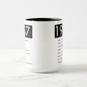 1967 - Geweldig jaar (15 oz.) KoffieMok Mok (Midden)