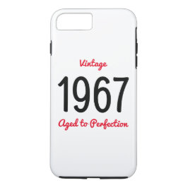  1967 jaar met perfecte geboortegrond Case-Mate iPhone case