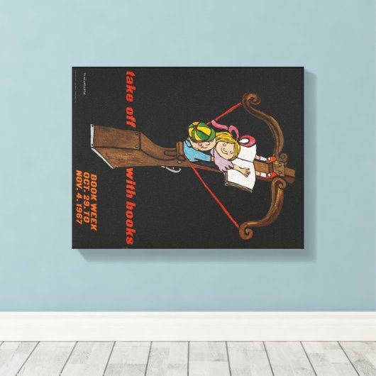 1967 Kinderboekenweek Canvas (Insitu (Houten vloer))