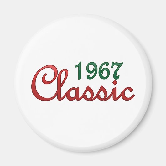 1967 Klassiek Magneet (Voorkant)