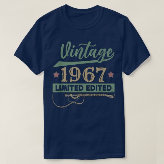 1967 Limited EditionGuitar 3158 T-shirt (Design voorkant)
