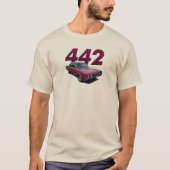 1967 Olds 442 t-shirt (Voorkant)