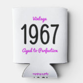  1967 oud tot perfectie 50 verjaardagscadeau blikjeskoeler (Achterkant)