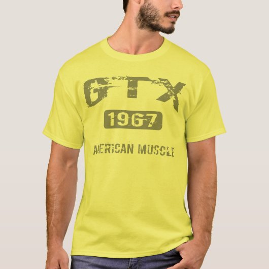 1967 Plymouth GTX T-Shirt (Voorkant)