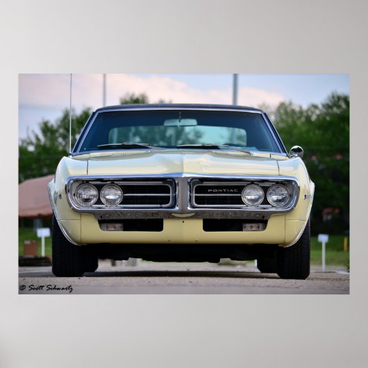 1967 Pontiac Firebird Poster (Voorkant)