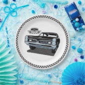 1967 Pontiac GTO Black Papieren Bordje (Feest)