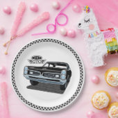 1967 Pontiac GTO Black Papieren Bordje (Feest)