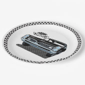 1967 Pontiac GTO Black Papieren Bordje (Gekanteld)