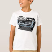 1967 Pontiac GTO Black T-shirt (Voorkant)