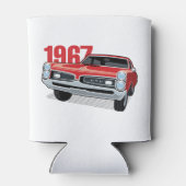 1967 Pontiac GTO Rood Blikjeskoeler (Achterkant)