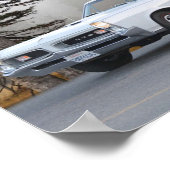 1967 Pontiac GTO White Goat II Poster (Hoek)