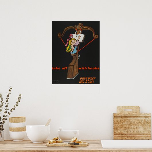 1967 Poster van de kinderboekweek (Keuken)