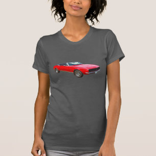 1967 rode, converteerbare Camaro-spier T-shirt