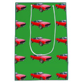 1967 Rood Converteerbare Camaro-spier Medium Cadeauzakje (Achterkant)