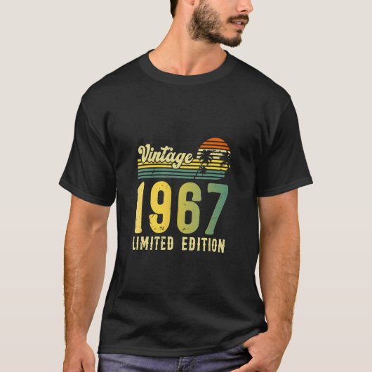  1967 schattige Birthday-afbeelding T-shirt (Voorkant)