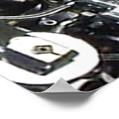 1967 Shovelhead Engine Poster (Hoek)