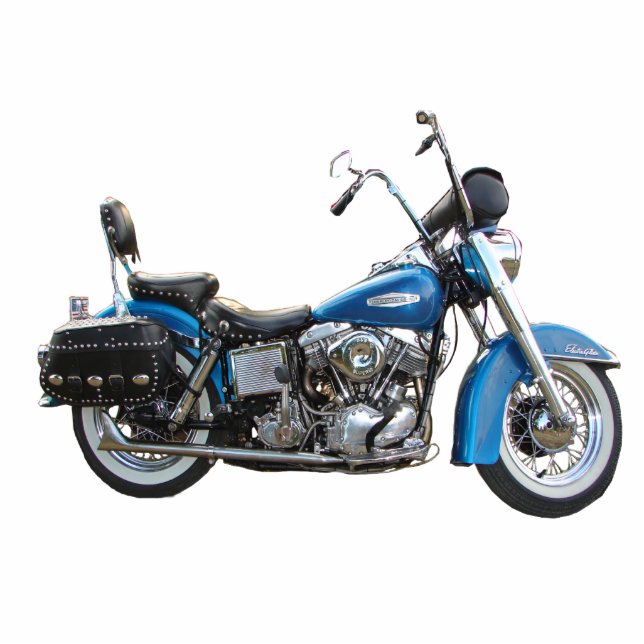 1967 Shovelhead Photo Sculpture Staand Fotobeeldje (Voorkant)