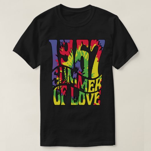 1967 Summer of Love Hippie Beach Perfect Summer Lo T-shirt (Design voorkant)