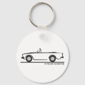 1967 Sunbeam Alpine Sleutelhanger (Voorkant)