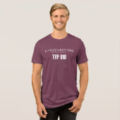 1967 TYP 910 handleiding Tri-Blend Shirt (Voorkant volledig)
