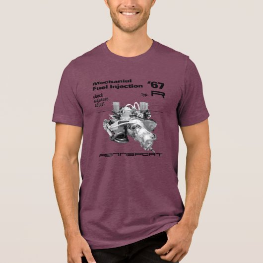 1967 TYP R 2,0L Check, Meet, Afstellen T-Shirt (Voorkant)