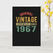 1967  verjaardag kaart (Gele Bloem)