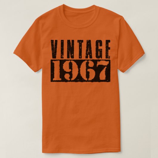  1967  Zwart Tekst T-shirt (Design voorkant)