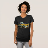 1968-1969 Chevelle Gold Car T-shirt (Voorkant volledig)