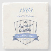 1968 50ste Jaar Geboren Cadeaupakket Voor Hem of H Stenen Onderzetter (Voorkant)