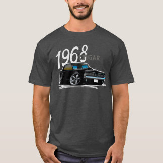 1968 68 Mercury klassieke Cougar vintage auto's jo T-shirt