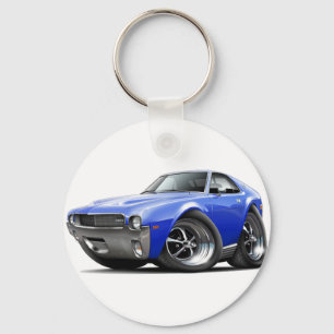 1968-69 AMX Blue Car Sleutelhanger