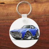 1968-69 AMX Blue Car Sleutelhanger (Voorkant)