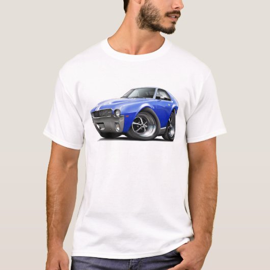 1968-69 AMX Blue-White-auto T-shirt (Voorkant)