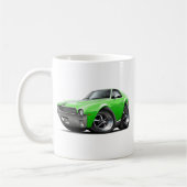 1968-69 AMX Limoen-zwarte auto Koffiemok (Links)