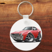 1968-69 AMX Red Car Sleutelhanger (Voorkant)