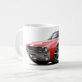 1968-69 AMX Rood-witte auto Koffiemok (Voorkant links)