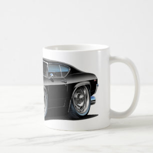 1968-69 Chevelle Black Car Koffiemok